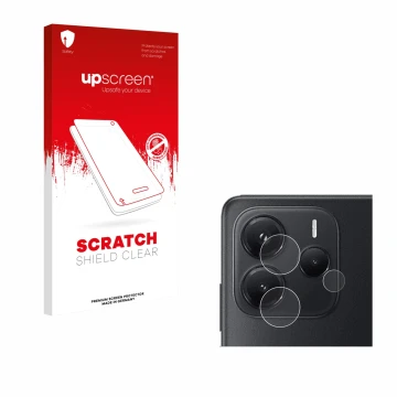 Parte frontale di una confezione del prodotto con il logo del marchio upscreen. Accanto è raffigurato il dispositivo Xiaomi Re