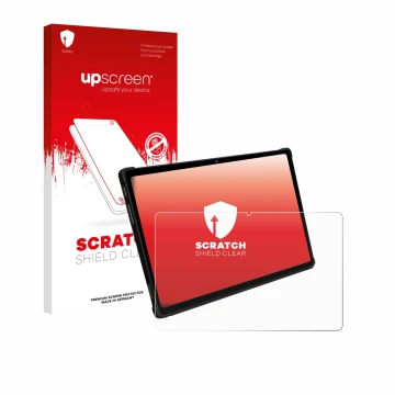 Parte frontale di una confezione del prodotto con il logo del marchio upscreen. Accanto è raffigurato il dispositivo FASTWD X6