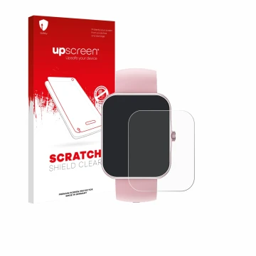 Parte frontale di una confezione del prodotto con il logo del marchio upscreen. Accanto è raffigurato il dispositivo Ucani S80