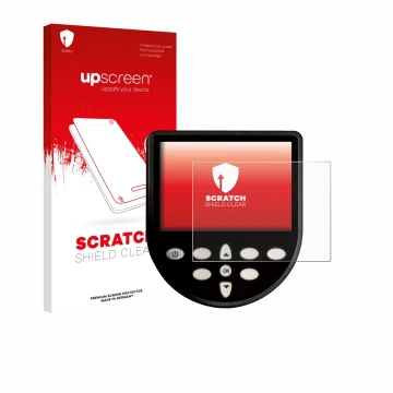 Parte frontale di una confezione del prodotto con il logo del marchio upscreen. Accanto è raffigurato il dispositivo WaterRowe