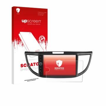 Parte frontale di una confezione del prodotto con il logo del marchio upscreen. Accanto è raffigurato il dispositivo Joying Ca