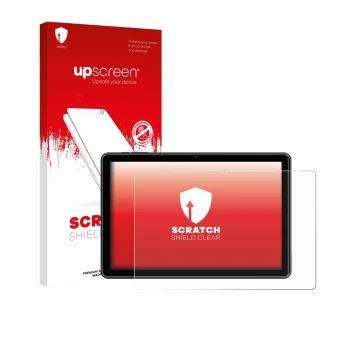 Parte frontale di una confezione del prodotto con il logo del marchio upscreen. Accanto è raffigurato il dispositivo Hasskya K