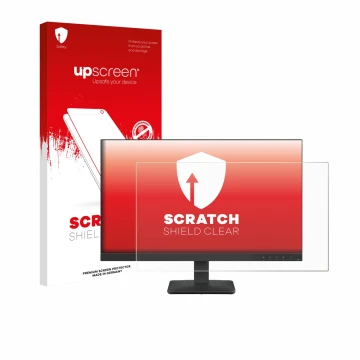 Parte frontale di una confezione del prodotto con il logo del marchio upscreen. Accanto è raffigurato il dispositivo Lenovo L2