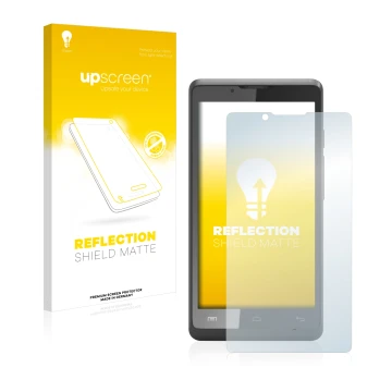 Parte frontale di una confezione del prodotto con il logo del marchio upscreen. Accanto è raffigurato il dispositivo Archos 40