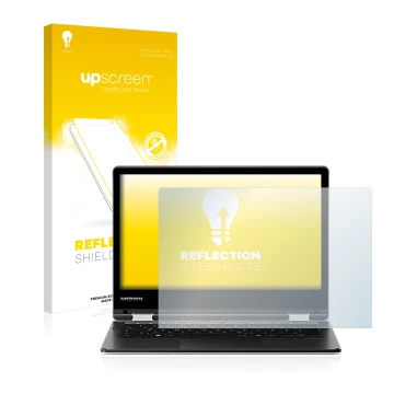Parte frontale di una confezione del prodotto con il logo del marchio upscreen. Accanto è raffigurato il dispositivo MEDION Ak