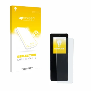 Parte frontale di una confezione del prodotto con il logo del marchio upscreen. Accanto è raffigurato il dispositivo Stromer S