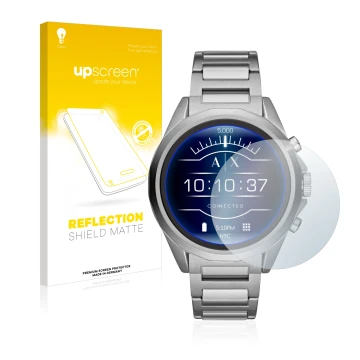 Parte frontale di una confezione del prodotto con il logo del marchio upscreen. Accanto è raffigurato il dispositivo Emporio A