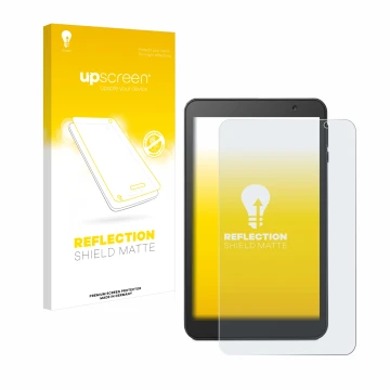 Parte frontale di una confezione del prodotto con il logo del marchio upscreen. Accanto è raffigurato il dispositivo Vankyo Ma