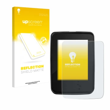 Parte frontale di una confezione del prodotto con il logo del marchio upscreen. Accanto è raffigurato il dispositivo Giant Rid