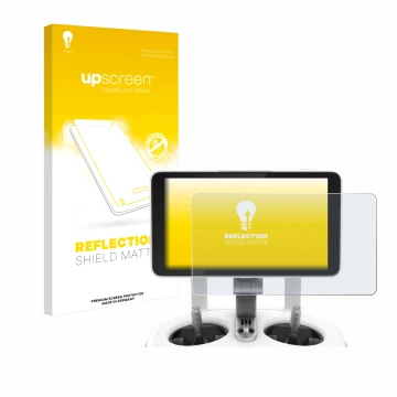 Parte frontale di una confezione del prodotto con il logo del marchio upscreen. Accanto è raffigurato il dispositivo DJI Phant