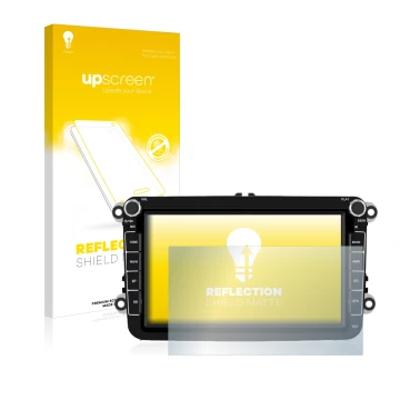 Parte frontale di una confezione del prodotto con il logo del marchio upscreen. Accanto è raffigurato il dispositivo Isudar T7