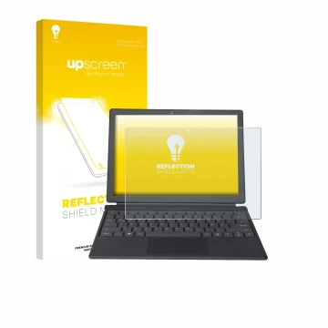 Parte frontale di una confezione del prodotto con il logo del marchio upscreen. Accanto è raffigurato il dispositivo Wortmann 