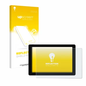 Parte frontale di una confezione del prodotto con il logo del marchio upscreen. Accanto è raffigurato il dispositivo SmallHD C