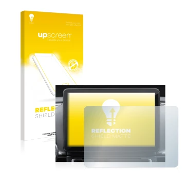 Parte frontale di una confezione del prodotto con il logo del marchio upscreen. Accanto è raffigurato il dispositivo Fiat Duca