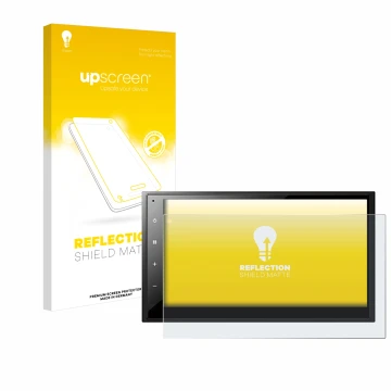 Parte frontale di una confezione del prodotto con il logo del marchio upscreen. Accanto è raffigurato il dispositivo Pioneer D