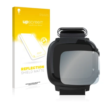 Parte frontale di una confezione del prodotto con il logo del marchio upscreen. Accanto è raffigurato il dispositivo Aqualung 