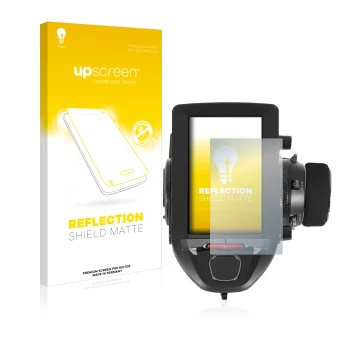 Parte frontale di una confezione del prodotto con il logo del marchio upscreen. Accanto è raffigurato il dispositivo Futaba 7P