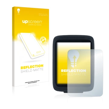 Parte frontale di una confezione del prodotto con il logo del marchio upscreen. Accanto è raffigurato il dispositivo Sigma BC 