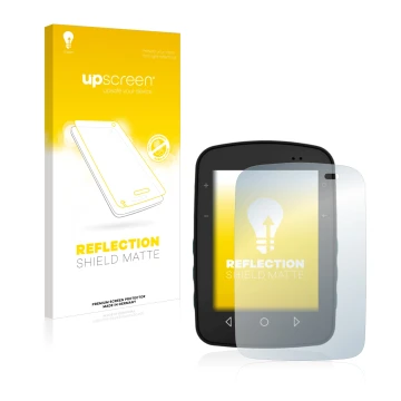 Parte frontale di una confezione del prodotto con il logo del marchio upscreen. Accanto è raffigurato il dispositivo TwoNav Te