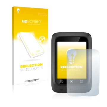 Parte frontale di una confezione del prodotto con il logo del marchio upscreen. Accanto è raffigurato il dispositivo CooSpo BC