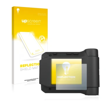 Parte frontale di una confezione del prodotto con il logo del marchio upscreen. Accanto è raffigurato il dispositivo Swissphon