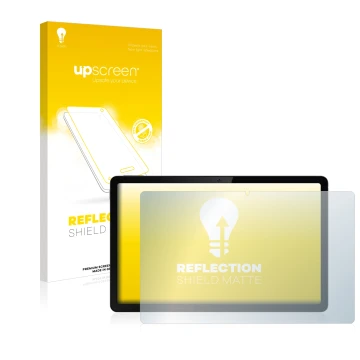 Parte frontale di una confezione del prodotto con il logo del marchio upscreen. Accanto è raffigurato il dispositivo realme Pa