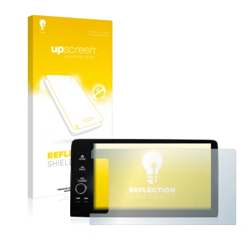 Parte frontale di una confezione del prodotto con il logo del marchio upscreen. Accanto è raffigurato il dispositivo Honda HR-