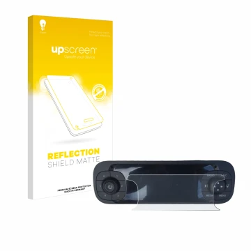 Parte frontale di una confezione del prodotto con il logo del marchio upscreen. Accanto è raffigurato il dispositivo Fiat Pand