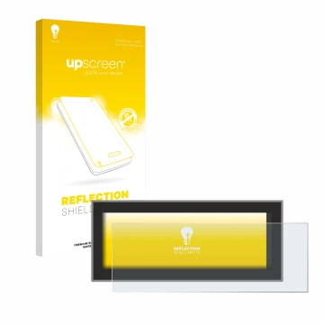 Parte frontale di una confezione del prodotto con il logo del marchio upscreen. Accanto è raffigurato il dispositivo Opel Astr
