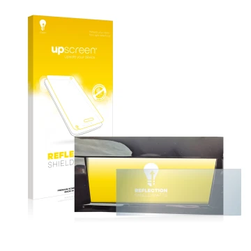 Parte frontale di una confezione del prodotto con il logo del marchio upscreen. Accanto è raffigurato il dispositivo Opel Astr