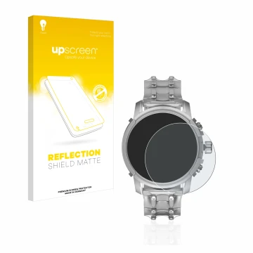 Parte frontale di una confezione del prodotto con il logo del marchio upscreen. Accanto è raffigurato il dispositivo Diesel Gr