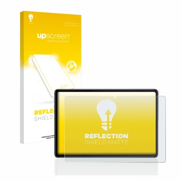 Parte frontale di una confezione del prodotto con il logo del marchio upscreen. Accanto è raffigurato il dispositivo Blackview