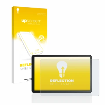 Parte frontale di una confezione del prodotto con il logo del marchio upscreen. Accanto è raffigurato il dispositivo Amazon Fi