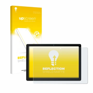 Parte frontale di una confezione del prodotto con il logo del marchio upscreen. Accanto è raffigurato il dispositivo HotLight 