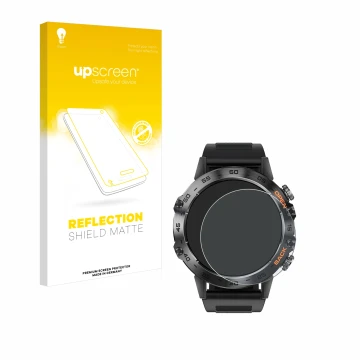 Parte frontale di una confezione del prodotto con il logo del marchio upscreen. Accanto è raffigurato il dispositivo LIGE BW18