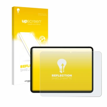 Parte frontale di una confezione del prodotto con il logo del marchio upscreen. Accanto è raffigurato il dispositivo OnePlus P