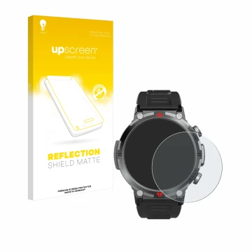 Parte frontale di una confezione del prodotto con il logo del marchio upscreen. Accanto è raffigurato il dispositivo IFMDA S10