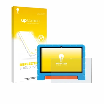 Parte frontale di una confezione del prodotto con il logo del marchio upscreen. Accanto è raffigurato il dispositivo ZIOVO Z13