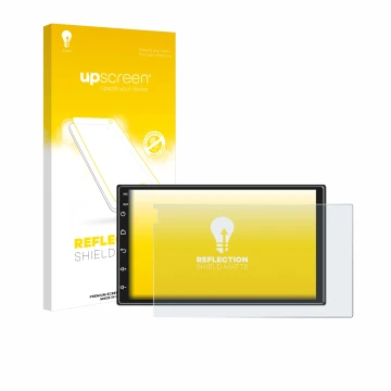 Parte frontale di una confezione del prodotto con il logo del marchio upscreen. Accanto è raffigurato il dispositivo Ankeway C