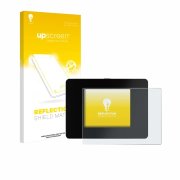 Parte frontale di una confezione del prodotto con il logo del marchio upscreen. Accanto è raffigurato il dispositivo REINER SC