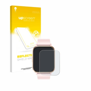 Parte frontale di una confezione del prodotto con il logo del marchio upscreen. Accanto è raffigurato il dispositivo walkbee S