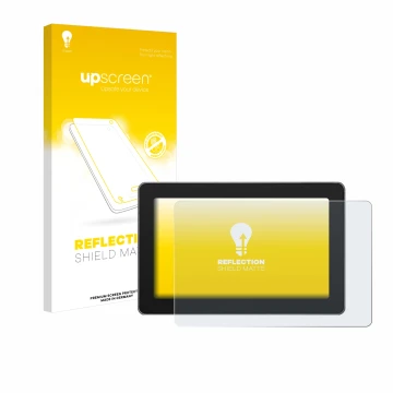 Parte frontale di una confezione del prodotto con il logo del marchio upscreen. Accanto è raffigurato il dispositivo SmallHD I