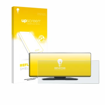 Parte frontale di una confezione del prodotto con il logo del marchio upscreen. Accanto è raffigurato il dispositivo Carpuride