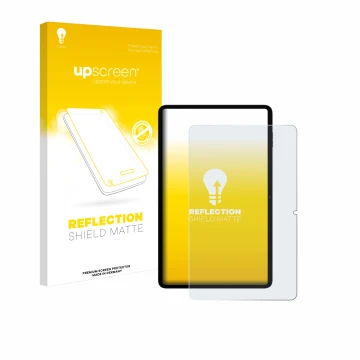 Parte frontale di una confezione del prodotto con il logo del marchio upscreen. Accanto è raffigurato il dispositivo Blackview