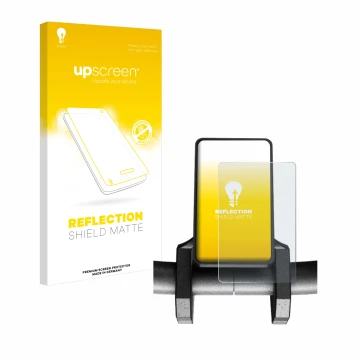 Parte frontale di una confezione del prodotto con il logo del marchio upscreen. Accanto è raffigurato il dispositivo Joyor S8-