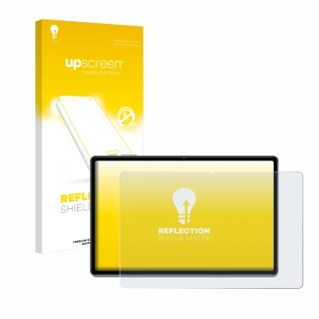 Parte frontale di una confezione del prodotto con il logo del marchio upscreen. Accanto è raffigurato il dispositivo Sebbe S23