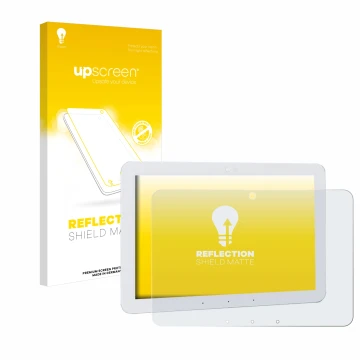 Parte frontale di una confezione del prodotto con il logo del marchio upscreen. Accanto è raffigurato il dispositivo Amazon Ec