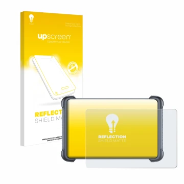 Parte frontale di una confezione del prodotto con il logo del marchio upscreen. Accanto è raffigurato il dispositivo Thinkcar 