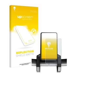 Parte frontale di una confezione del prodotto con il logo del marchio upscreen. Accanto è raffigurato il dispositivo Joyor S10