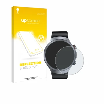 Parte frontale di una confezione del prodotto con il logo del marchio upscreen. Accanto è raffigurato il dispositivo Knauerman